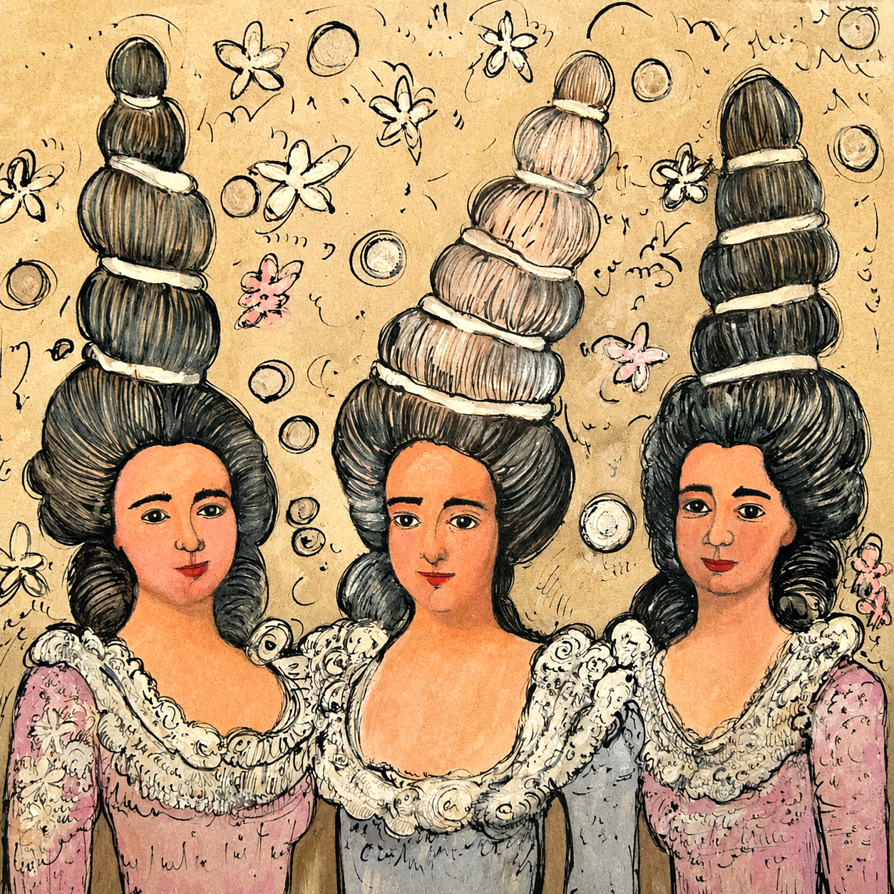 3 lady