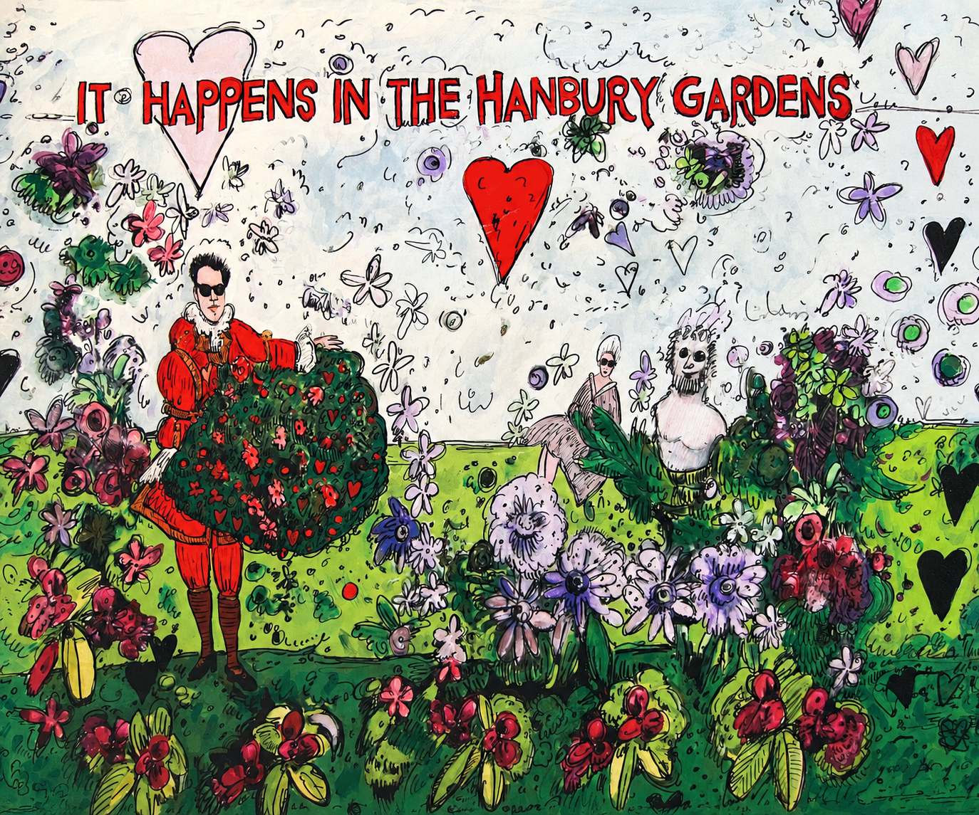 It happens in the hanbury gardens