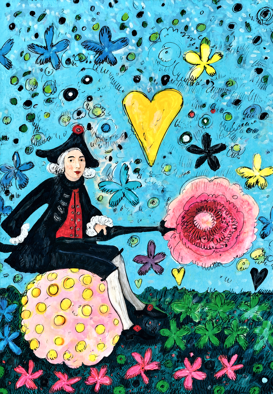 Oscar Wright in Rapeseed Field