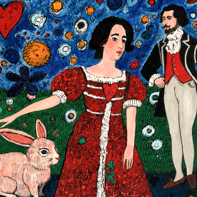 Clarissa and Truman in the Orbital Garden of Inedible Hearts